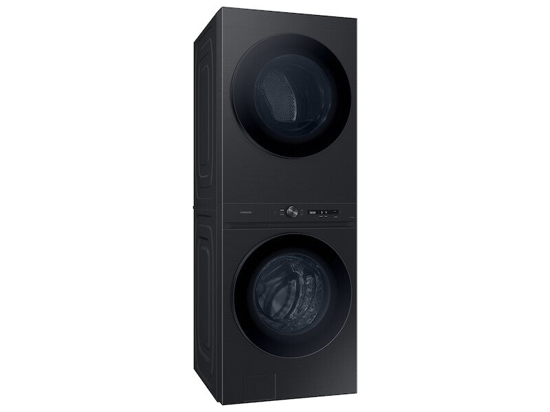 Bespoke 4.6 cu. ft. AI Laundry Hub™ Large Capacity Single Unit Washer with Flex Auto Dispense System and 7.6 cu. ft. Electric Dryer in Brushed Black - (WH46DBH500EVA3)