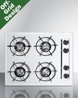 24" Wide 4-burner Propane Gas Cooktop, Battery Start - (WLL03P)