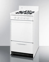 20" Wide Propane Gas Range, Battery Start - (WLM110P)