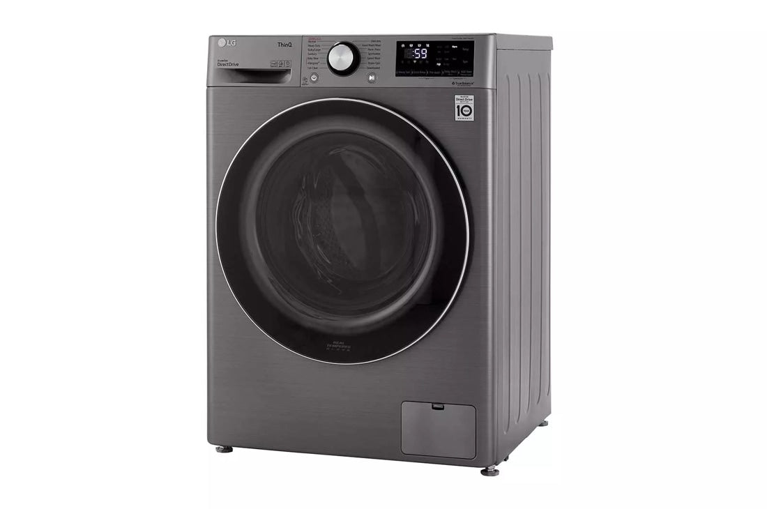 2.4 cu.ft. Smart wi-fi Enabled Compact Front Load Washer with Built-In Intelligence - (WM1455HVA)