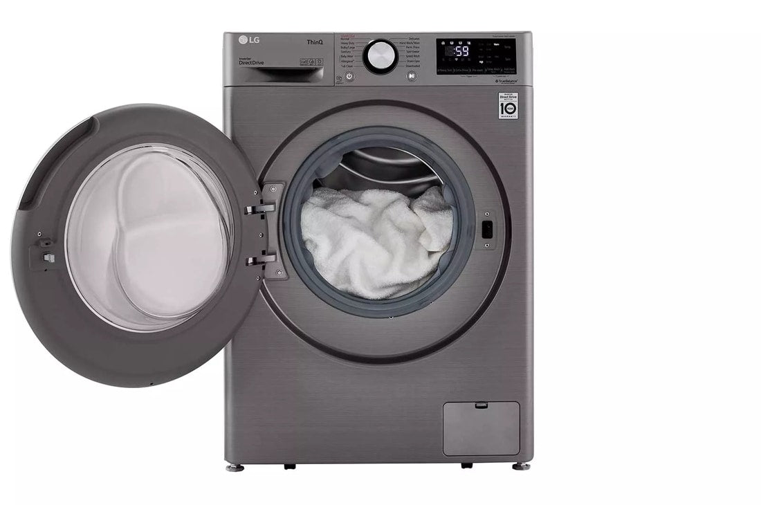 2.4 cu.ft. Smart wi-fi Enabled Compact Front Load Washer with Built-In Intelligence - (WM1455HVA)