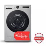 LG WM6998HVA WashCombo all-in-one washer dryer front view