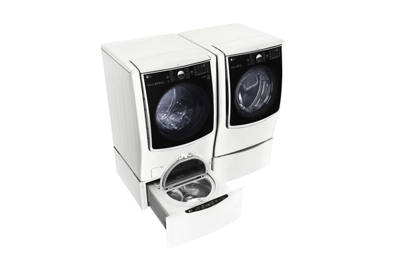 6.2 Total Capacity LG TWINWash™ Bundle with LG SideKick™ and Gas Dryer WM9000HWA_WD200CW_DLGX9001W_WDP5W - (WM9000HWAWD200CWDLGX9001WWDP5W)