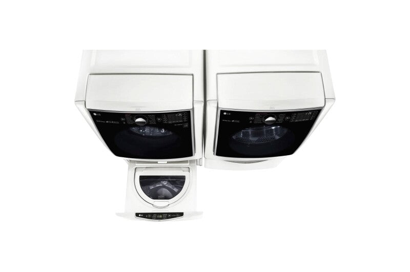 6.2 Total Capacity LG TWINWash™ Bundle with LG SideKick™ and Gas Dryer WM9000HWA_WD200CW_DLGX9001W_WDP5W - (WM9000HWAWD200CWDLGX9001WWDP5W)