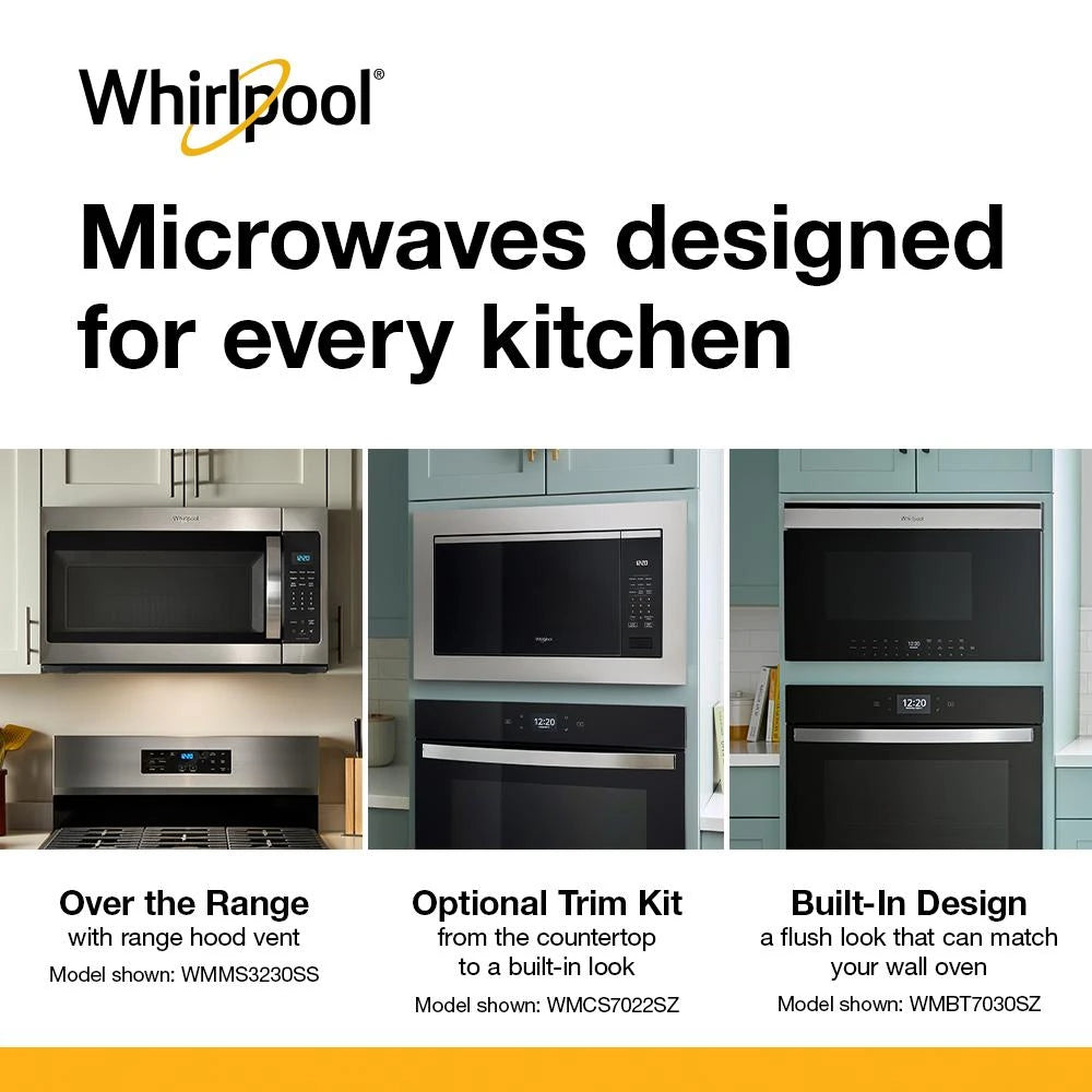 30-inch Built-In Smart Multifunctional Microwave Oven with Air Fry - 1,000 watts - (WMBT7030SZ)
