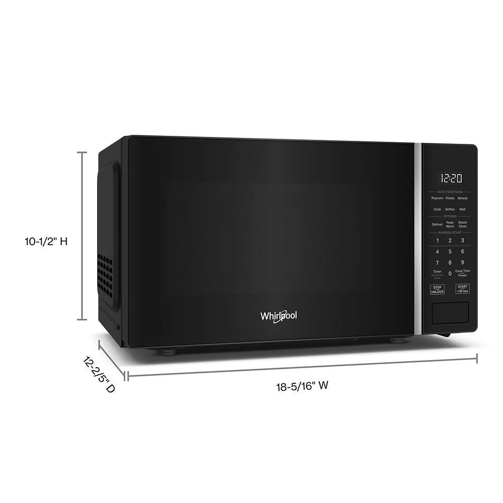 0.7 cu. ft. Black Countertop Microwave With Steam Clean - 700 watt - (WMCS3018RB)