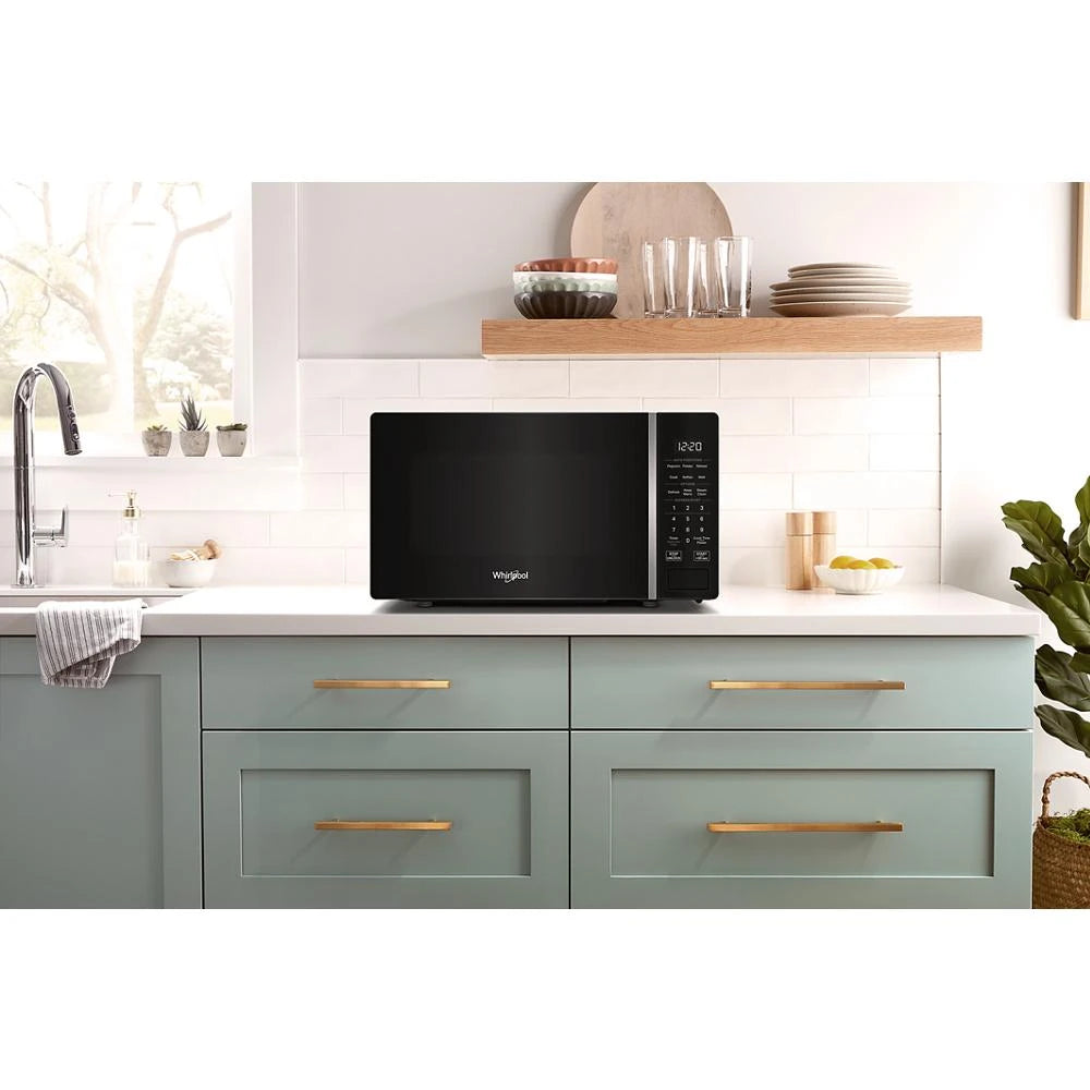 0.7 cu. ft. Black Countertop Microwave With Steam Clean - 700 watt - (WMCS3018RB)