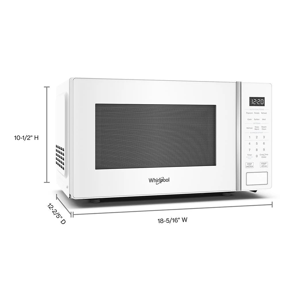 0.7 cu. ft. White Countertop Microwave With Steam Clean - 700 watt - (WMCS3018RW)