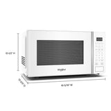 0.7 cu. ft. White Countertop Microwave With Steam Clean - 700 watt - (WMCS3018RW)