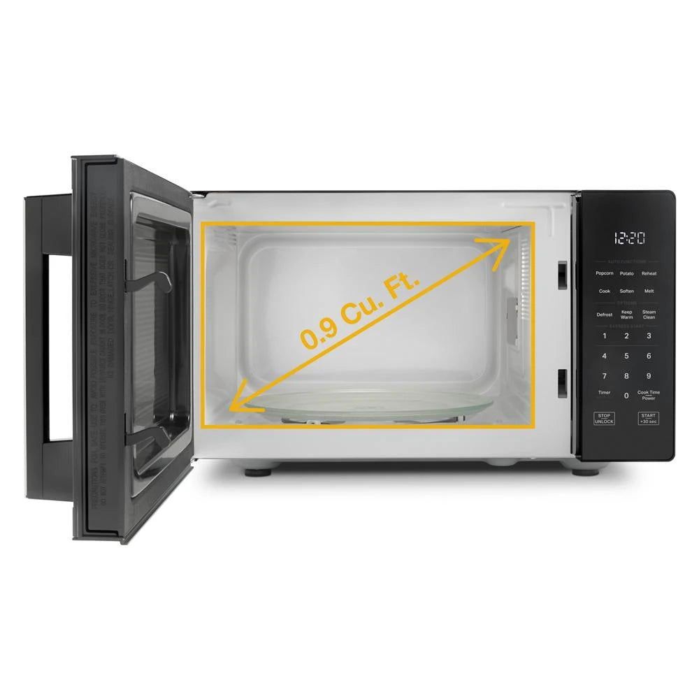 0.9 cu. ft. Stainless Steel Countertop Microwave With Steam Clean - 900 watt - (WMCS3019RS)