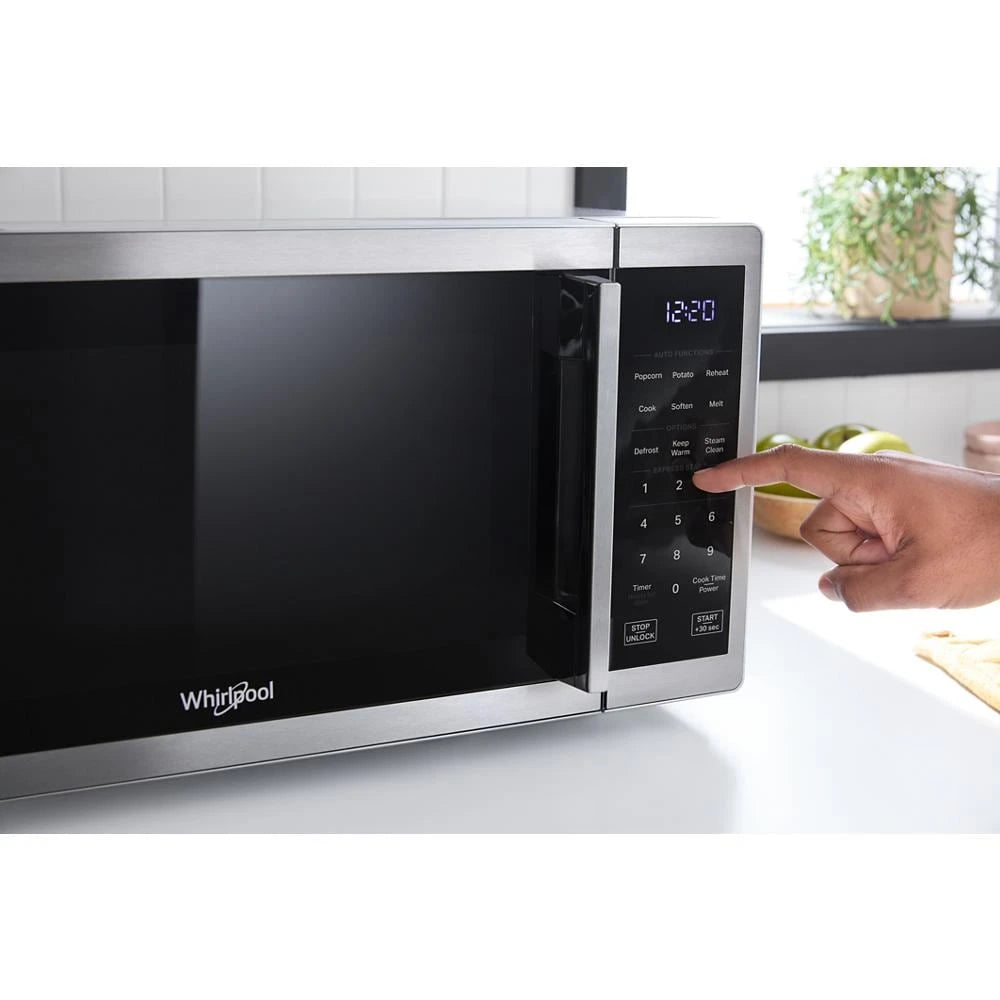 0.9 cu. ft. Stainless Steel Countertop Microwave With Steam Clean - 900 watt - (WMCS3019RS)