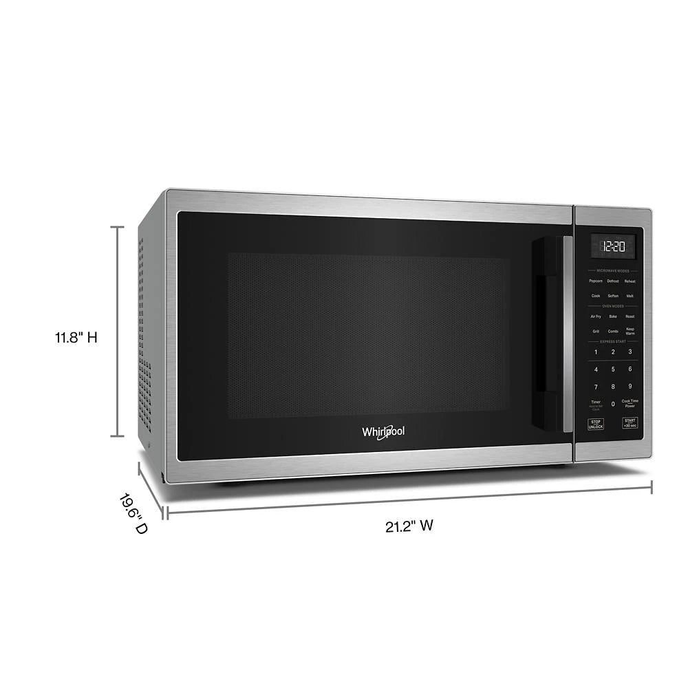 1.0 cu. ft. All-In-One Multifunctional Countertop Microwave With Air Fry - 900 watt - (WMCS5522RS)