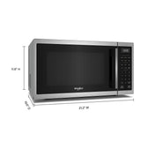1.0 cu. ft. All-In-One Multifunctional Countertop Microwave With Air Fry - 900 watt - (WMCS5522RS)