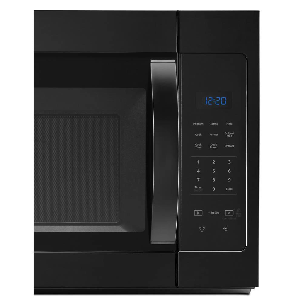 1.7 cu. ft. Microwave Hood Combination with Electronic Touch Controls - (WMH31017HB) - WHIRLPOOL