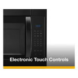 1.7 cu. ft. Microwave Hood Combination with Electronic Touch Controls - (WMH31017HB) - WHIRLPOOL