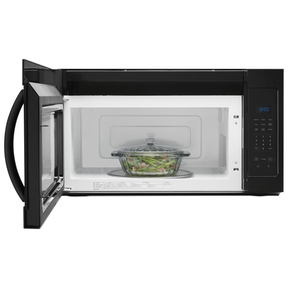 1.7 cu. ft. Microwave Hood Combination with Electronic Touch Controls - (WMH31017HB) - WHIRLPOOL