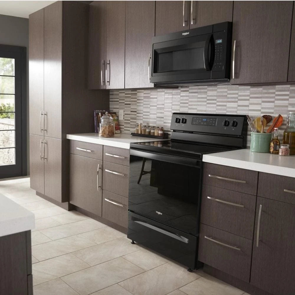 1.7 cu. ft. Microwave Hood Combination with Electronic Touch Controls - (WMH31017HB) - WHIRLPOOL