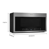 1.9 Cu. Ft. Microwave with Air Fry Mode - (WMH78519LZ) - WHIRLPOOL