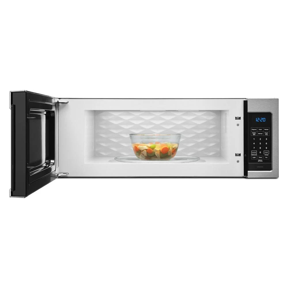 1.1 cu. ft. Low Profile Microwave Hood Combination - (WML35011KS) - WHIRLPOOL