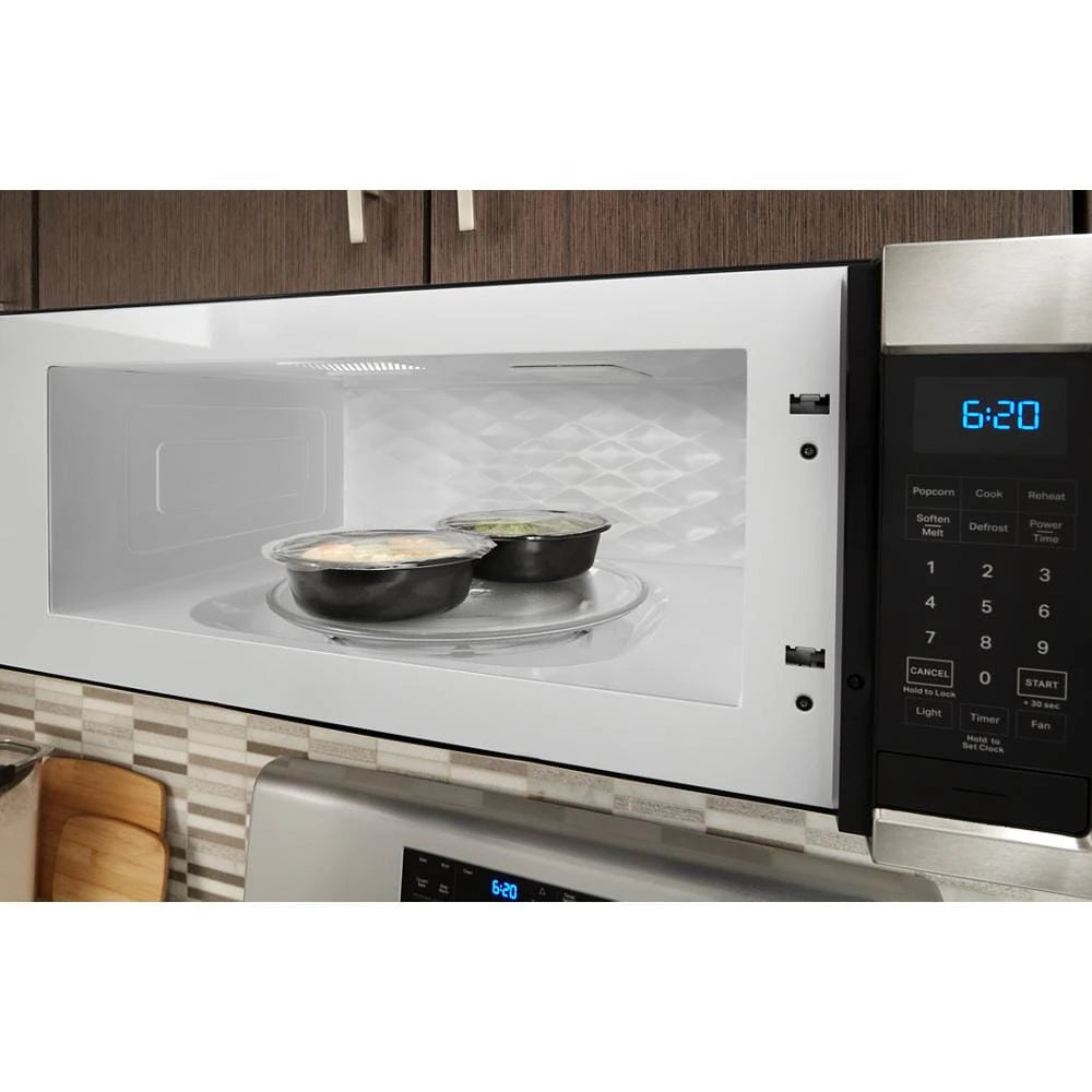 1.1 cu. ft. Low Profile Microwave Hood Combination - (WML35011KS) - WHIRLPOOL