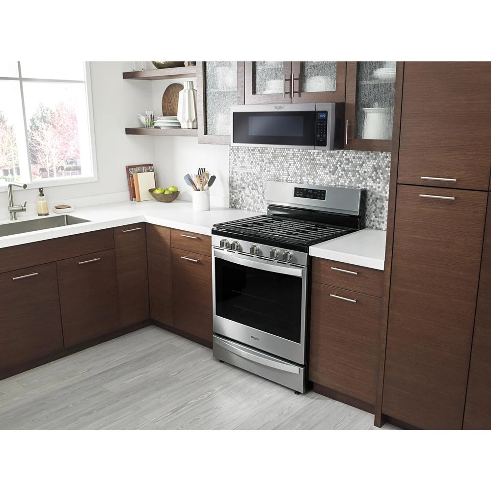 1.1 cu. ft. Low Profile Microwave Hood Combination - (WML35011KS) - WHIRLPOOL