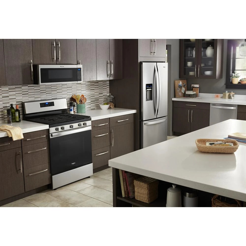 1.1 cu. ft. Low Profile Microwave Hood Combination - (WML35011KS) - WHIRLPOOL