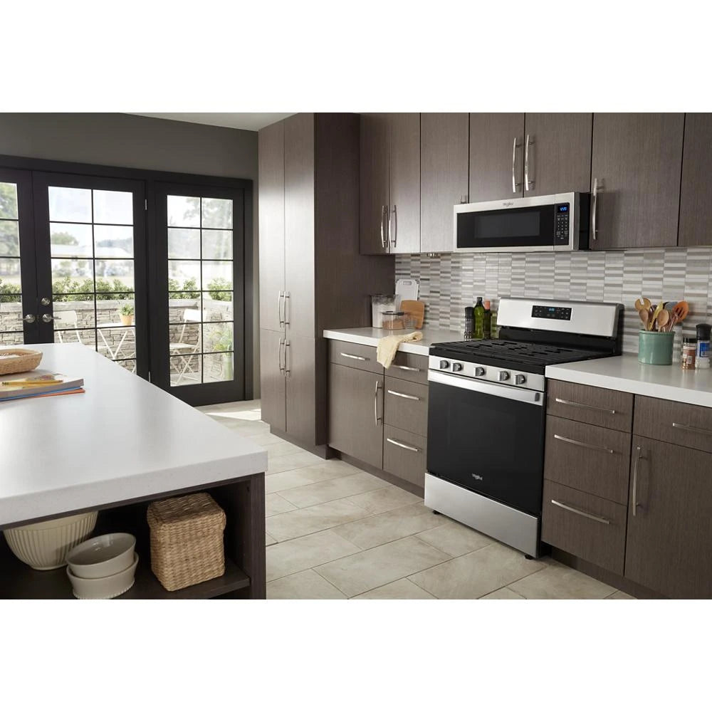 1.1 cu. ft. Low Profile Microwave Hood Combination - (WML35011KS) - WHIRLPOOL