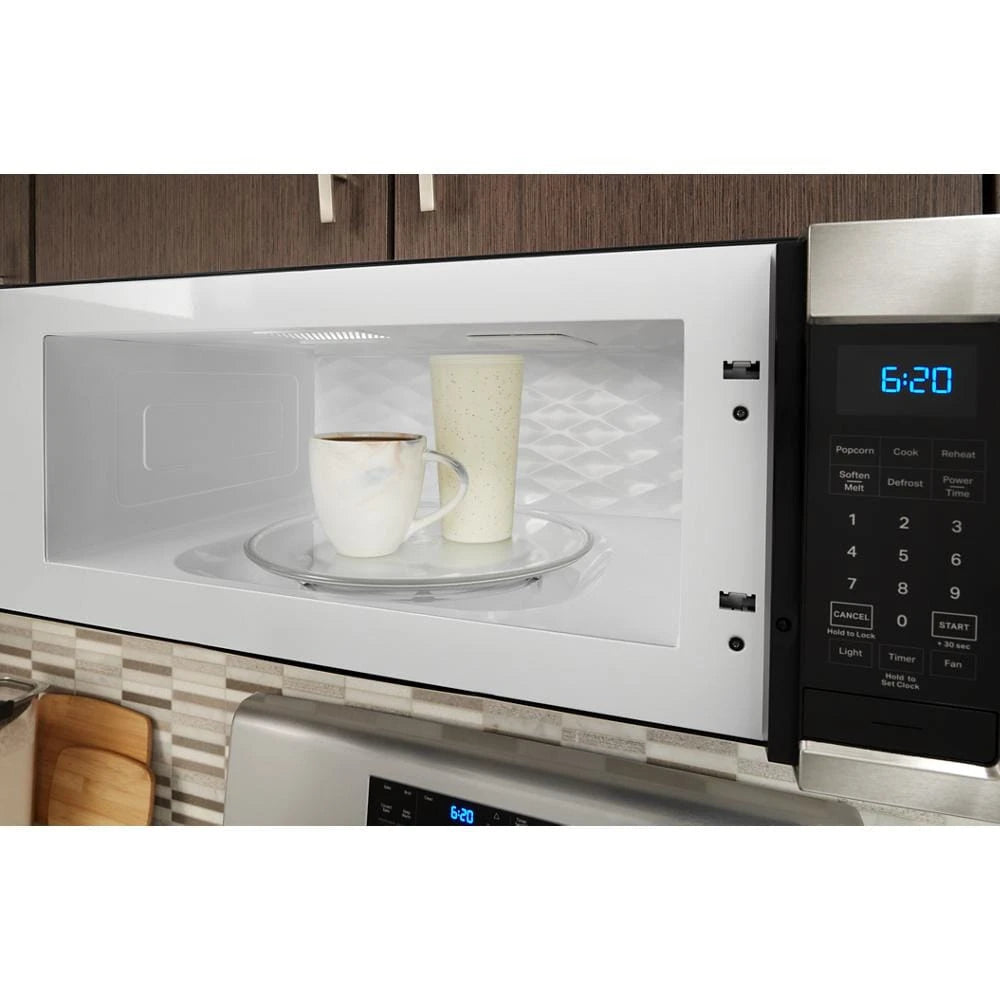 1.1 cu. ft. Low Profile Microwave Hood Combination - (WML35011KS) - WHIRLPOOL