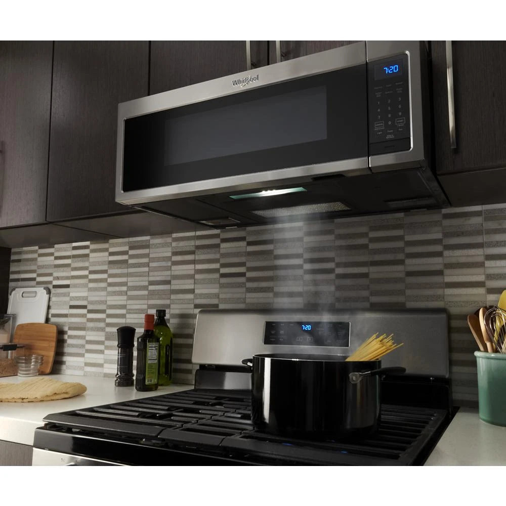 1.1 cu. ft. Low Profile Microwave Hood Combination - (WML35011KS) - WHIRLPOOL