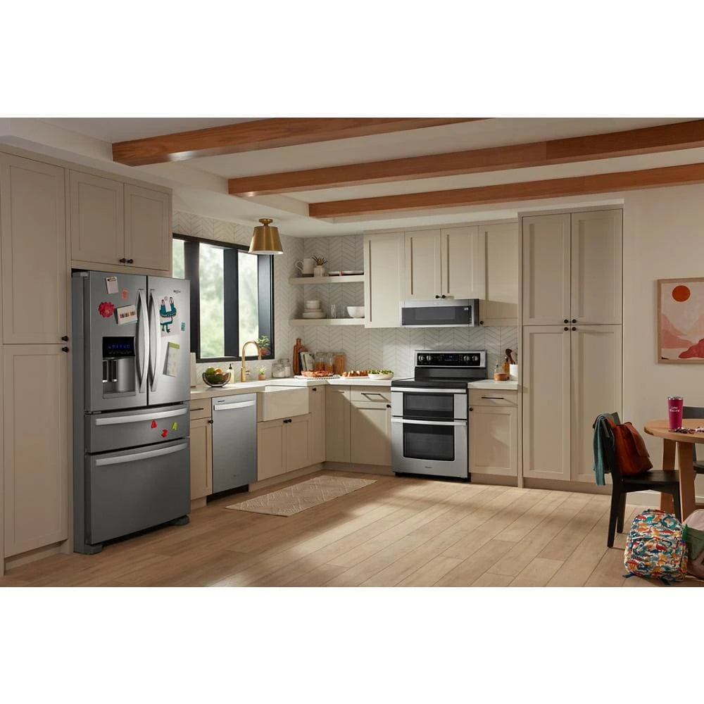 1.1 cu. ft. Low Profile Microwave Hood Combination - (WML55011HS) - WHIRLPOOL