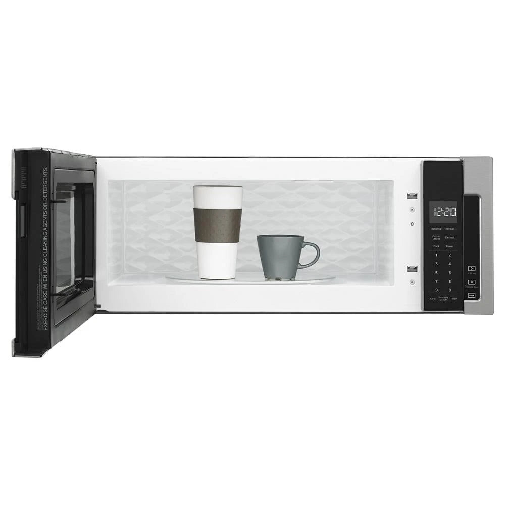 1.1 cu. ft. Low Profile Microwave Hood Combination - (WML55011HS) - WHIRLPOOL