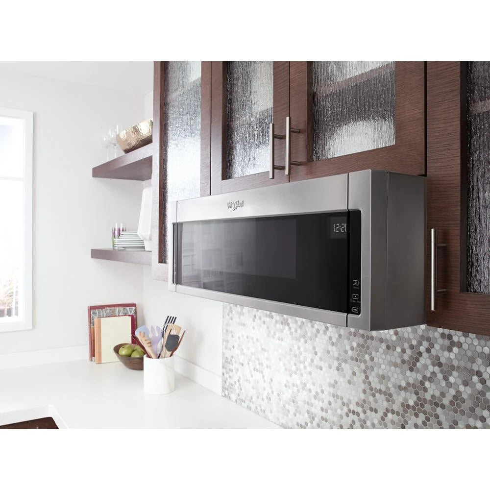 1.1 cu. ft. Low Profile Microwave Hood Combination - (WML55011HS) - WHIRLPOOL