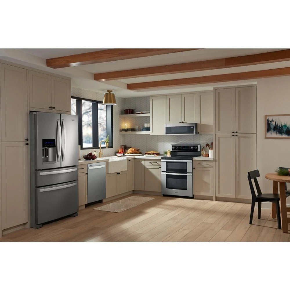 1.1 cu. ft. Low Profile Microwave Hood Combination - (WML55011HS) - WHIRLPOOL