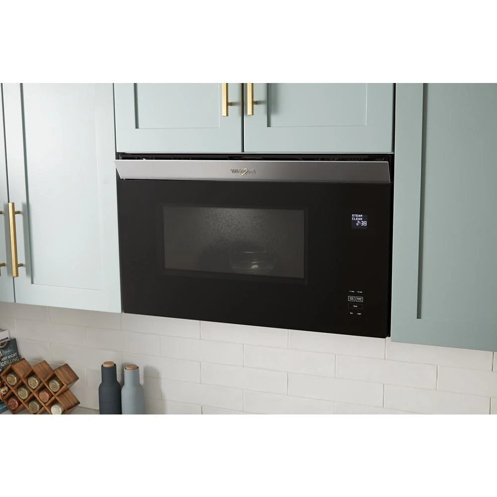 1.1 Cu. Ft. Flush Mount Microwave with Turntable-Free Design - (WMMF5930PB) - WHIRLPOOL