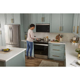 1.1 Cu. Ft. Flush Mount Microwave with Turntable-Free Design - (WMMF5930PB) - WHIRLPOOL