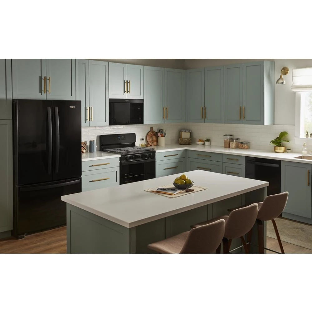 1.1 Cu. Ft. Flush Mount Microwave with Turntable-Free Design - (WMMF5930PB) - WHIRLPOOL