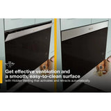 1.1 Cu. Ft. Flush Mount Microwave with Turntable-Free Design - (WMMF5930PB) - WHIRLPOOL
