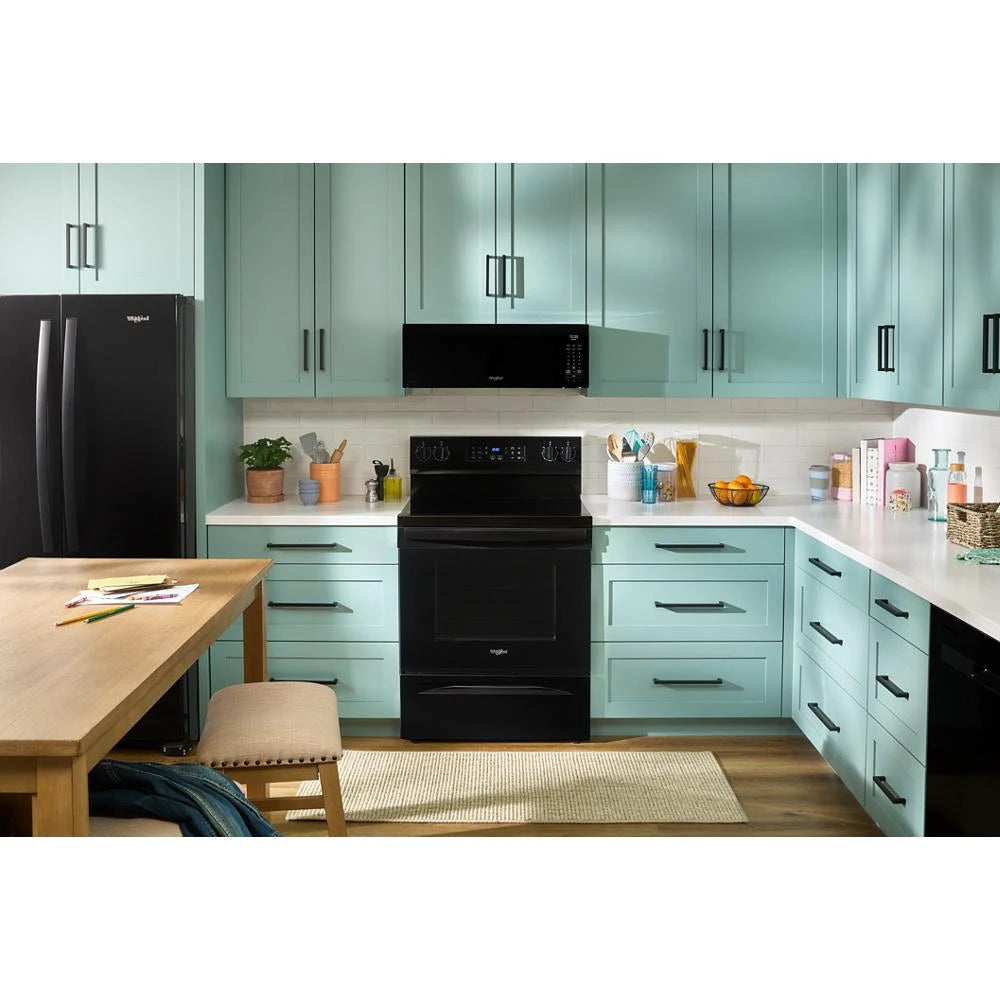 1.1 cu. ft. Smart Low Profile Microwave Hood Combination with 450 CRM 4-Speed Venting - (WMML5530RB)