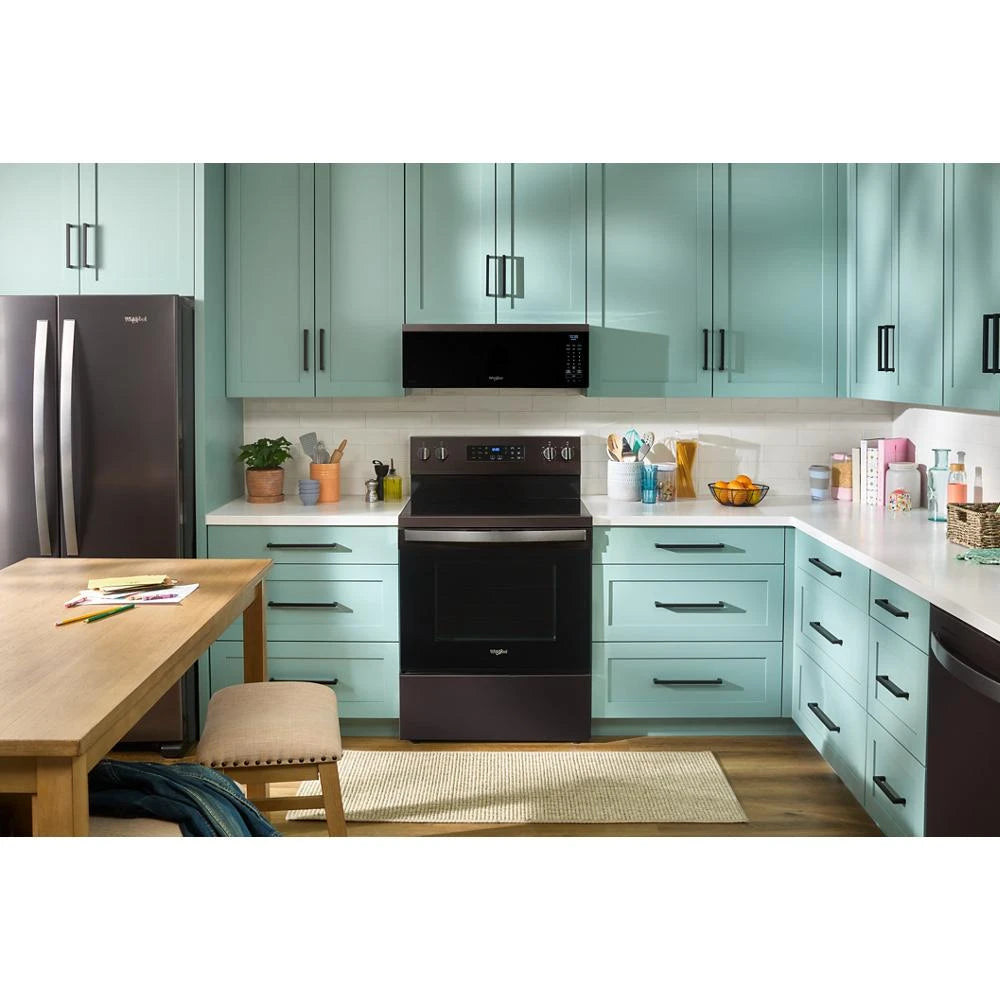 1.1 cu. ft. Smart Low Profile Microwave Hood Combination with 450 CRM 4-Speed Venting - (WMML5530RV)