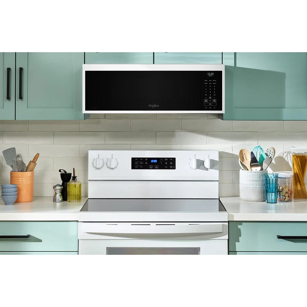 1.1 cu. ft. Smart Low Profile Microwave Hood Combination with 450 CRM 4-Speed Venting - (WMML5530RW)