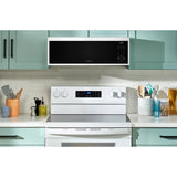 1.1 cu. ft. Smart Low Profile Microwave Hood Combination with 450 CRM 4-Speed Venting - (WMML5530RW)