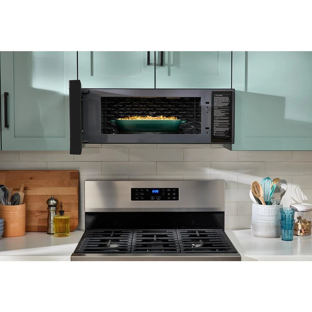 1.1 cu. ft. Smart Low Profile Microwave Hood Combination with 450 CRM 4-Speed Venting - (WMML5530RZ)
