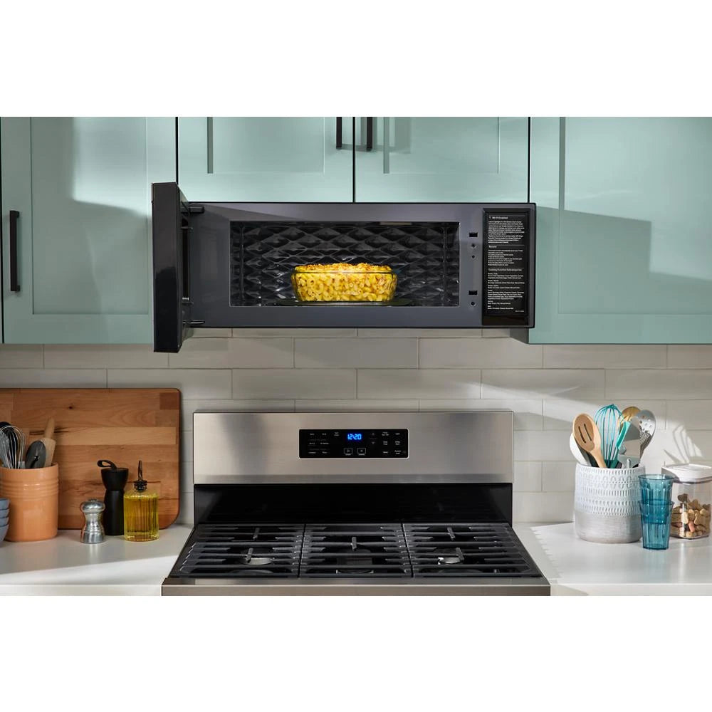 1.1 cu. ft. Smart Low Profile Microwave Hood Combination with 450 CRM 4-Speed Venting - (WMML5530RZ)