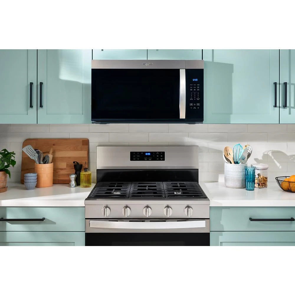 1.1 cu. ft. Smart Low Profile Microwave Hood Combination with 450 CRM 4-Speed Venting - (WMML5530RZ)