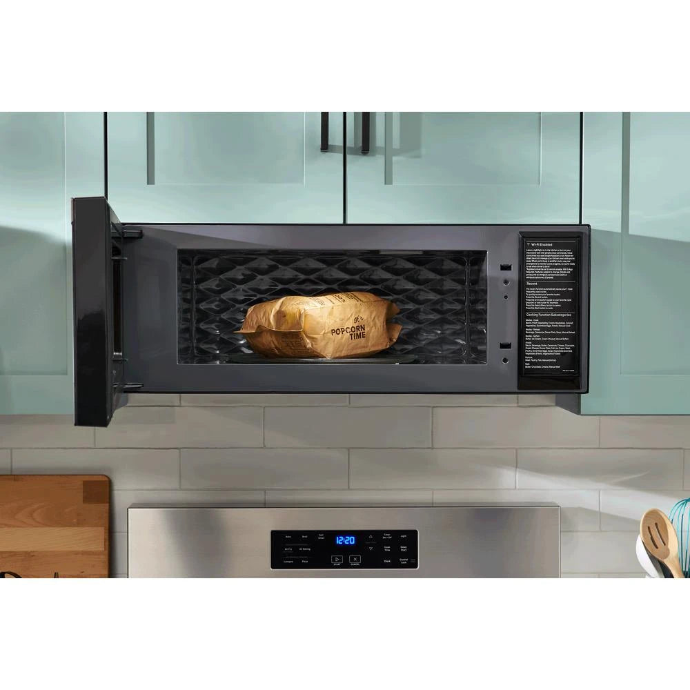 1.1 cu. ft. Smart Low Profile Microwave Hood Combination with 450 CRM 4-Speed Venting - (WMML5530RZ)