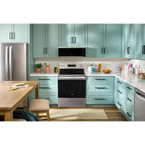 1.1 cu. ft. Smart Low Profile Microwave Hood Combination with 450 CRM 4-Speed Venting - (WMML5530RZ)