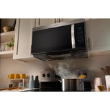 WMMS3130RB- Whirlpool 1.7 cu. ft. Over-the-Range Microwave Oven with 1,000 Watts, 2-Speed 300 CFM Venting System, Black - (WMMS3130RB )