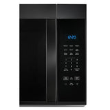 WMMS3130RB- Whirlpool 1.7 cu. ft. Over-the-Range Microwave Oven with 1,000 Watts, 2-Speed 300 CFM Venting System, Black - (WMMS3130RB )