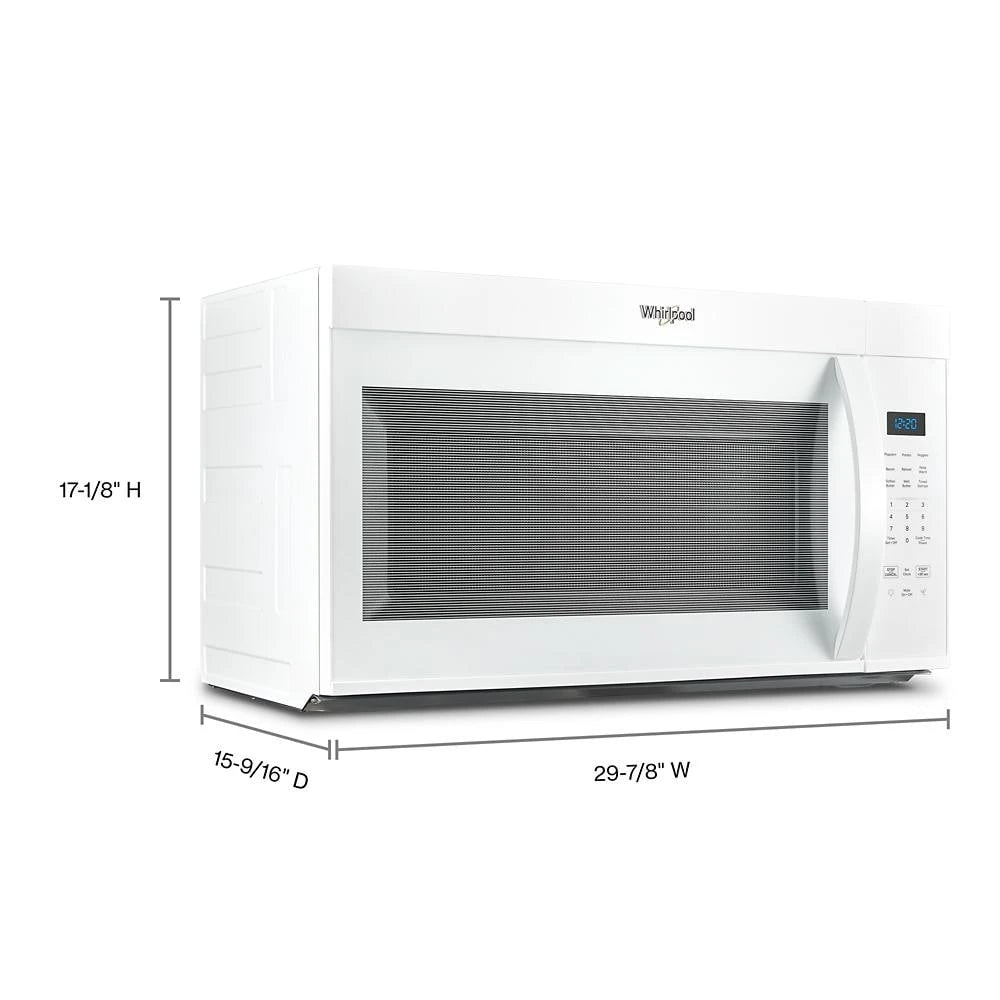 WMMS3130RW-1.7 cu. ft. Over-the-Range Microwave Oven with 1,000 Watts, 2-Speed 300 CFM Venting System - (WMMS3130RW)