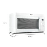 WMMS3130RW-1.7 cu. ft. Over-the-Range Microwave Oven with 1,000 Watts, 2-Speed 300 CFM Venting System - (WMMS3130RW)